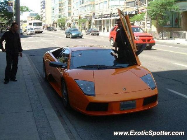 Lamborghini Murcielago spotted in Toronto, Canada