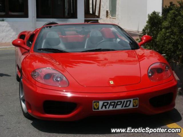 Ferrari 360 Modena spotted in Puerto Banus, Spain