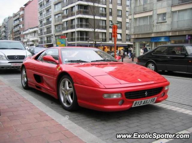 Ferrari F355 spotted in Knokke, Belgium