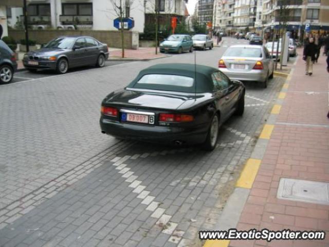 Aston Martin DB7 spotted in Knokke, Belgium