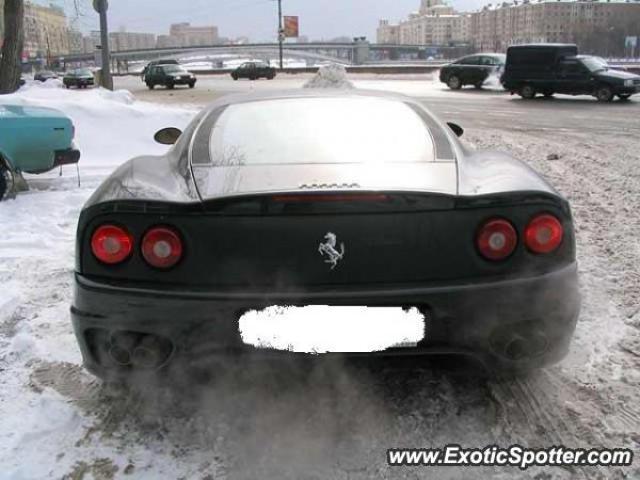 Ferrari 360 Modena spotted in Moscow, Russia