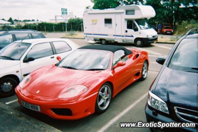 Ferrari 360 Modena spotted in Le Mans, France