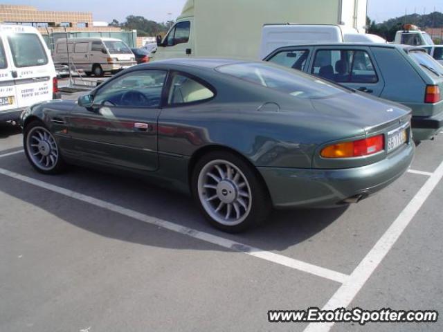 Aston Martin DB7 spotted in Matosinhos, Portugal