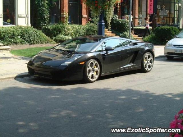 Lamborghini Gallardo spotted in Toronto, Canada