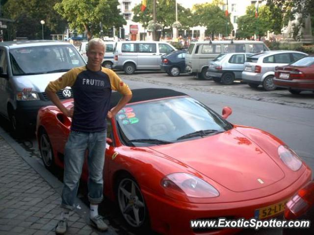 Ferrari 360 Modena spotted in Luik, Belgium