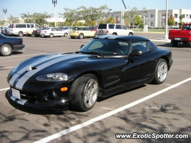 Dodge Viper spotted in San Diego, California