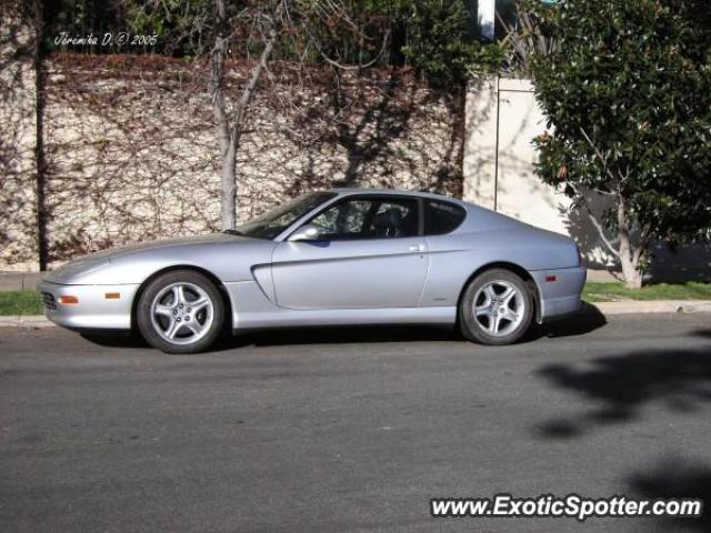 Ferrari 456 spotted in San Diego, California