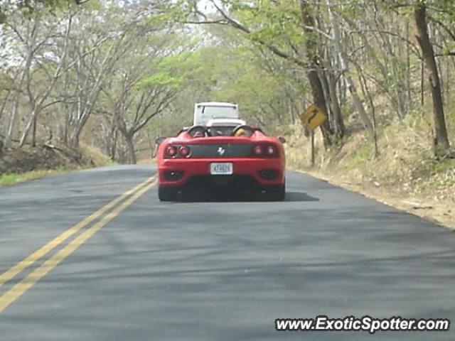 Ferrari 360 Modena spotted in Guanacaste, Costa Rica