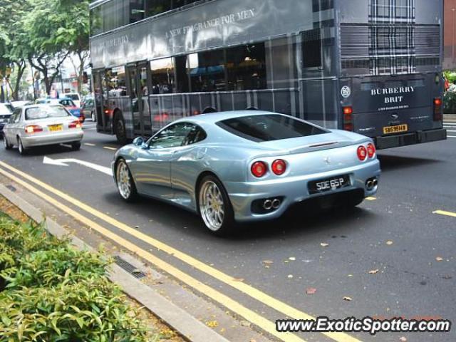 Ferrari 360 Modena spotted in Singapore, Singapore