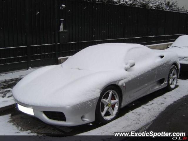 Ferrari 360 Modena spotted in Paris, France