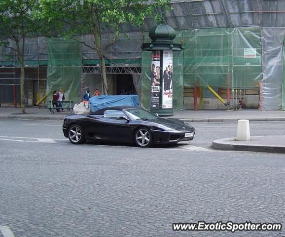 Ferrari 360 Modena spotted in Paris, France