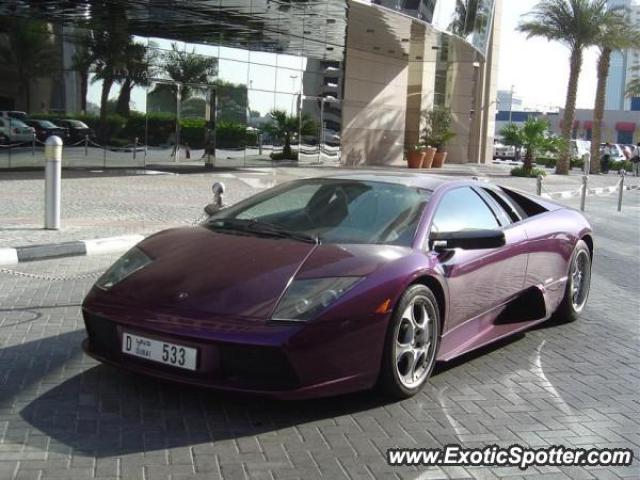 Lamborghini Murcielago spotted in Dubai, United Arab Emirates