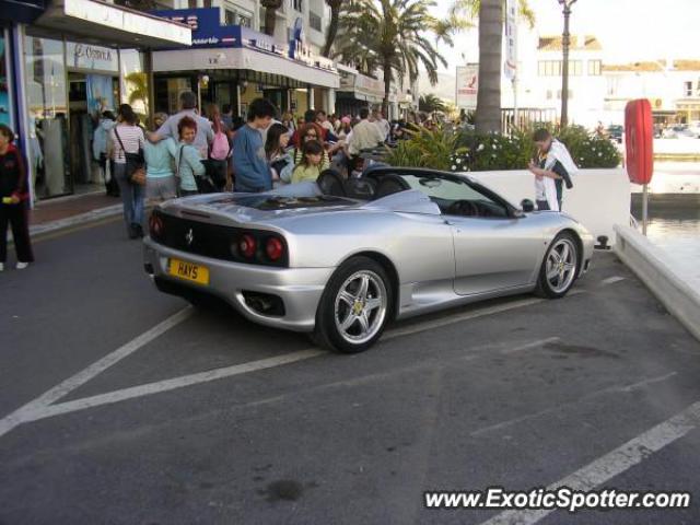 Ferrari 360 Modena spotted in Marbella, Spain