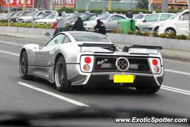 Pagani Zonda spotted in Taipei, Taiwan