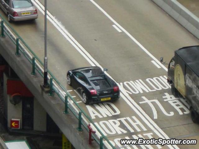 Lamborghini Gallardo spotted in Hong Kong, China