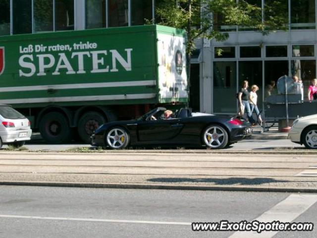 Porsche Carrera GT spotted in Munich, Germany