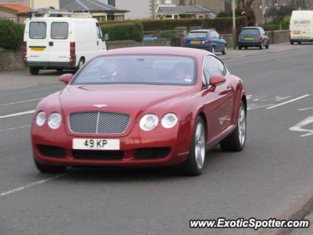 Bentley Continental spotted in Dundee, United Kingdom