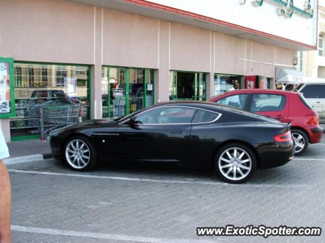 Aston Martin DB9 spotted in Dubai, United Arab Emirates