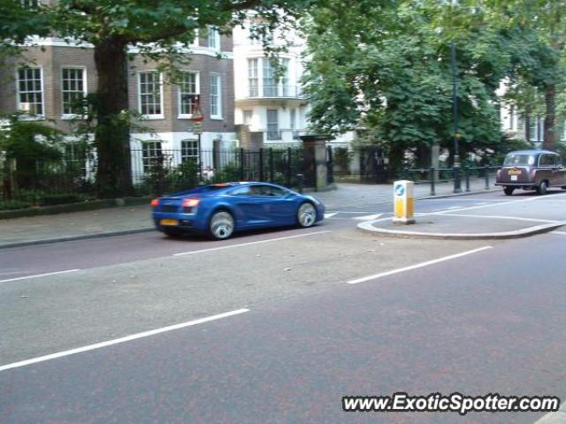 Lamborghini Gallardo spotted in London, United Kingdom