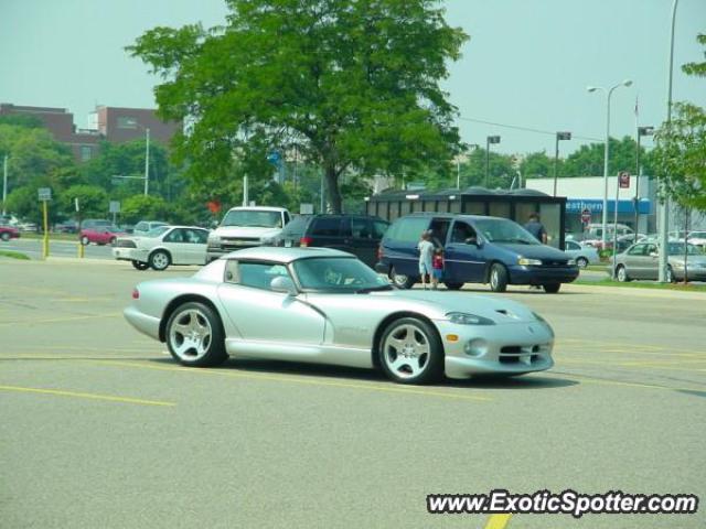 Dodge Viper spotted in Detroit, Michigan