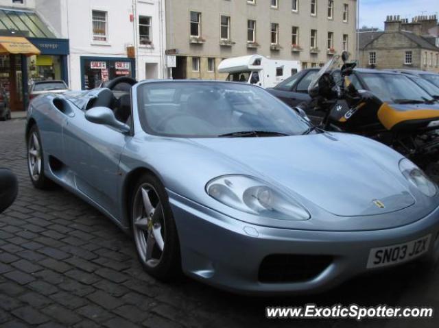 Ferrari 360 Modena spotted in St Andrews, United Kingdom