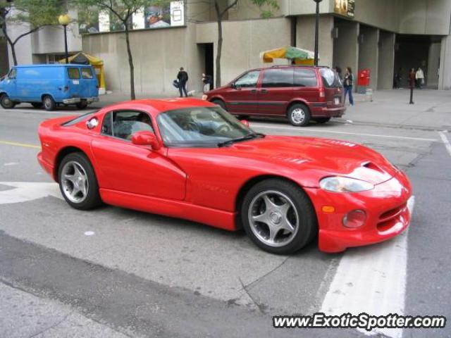 Dodge Viper spotted in Toronto, Canada