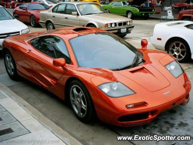 Mclaren F1 spotted in Carmel, California