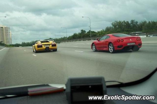 Lamborghini Murcielago spotted in Singapore, Singapore