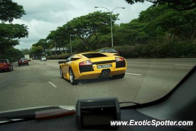 Lamborghini Murcielago spotted in Singapore, Singapore