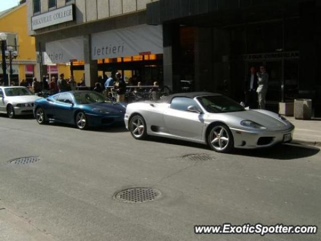 Ferrari 360 Modena spotted in Toronto, Canada