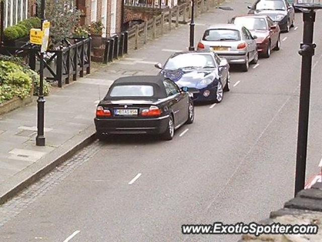 Aston Martin DB7 spotted in London, United Kingdom