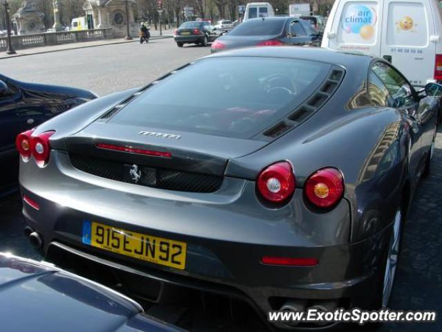 Ferrari F430 spotted in Paris, France