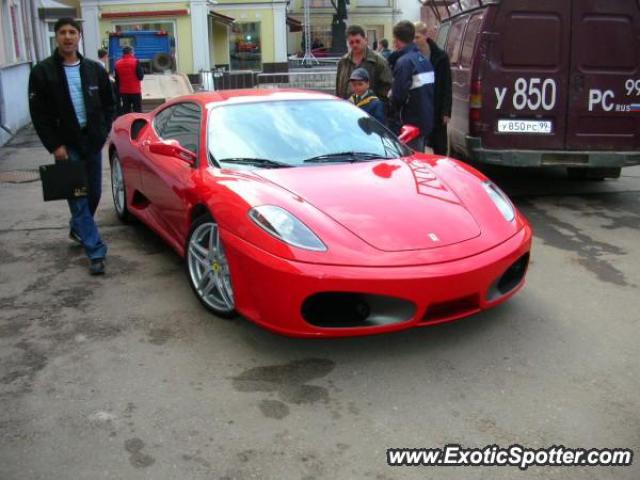 Ferrari F430 spotted in Moscow, Russia