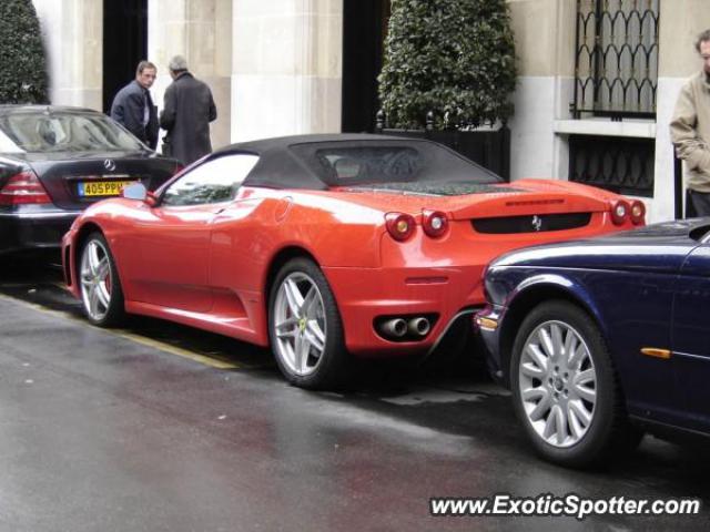 Ferrari F430 spotted in Paris, France