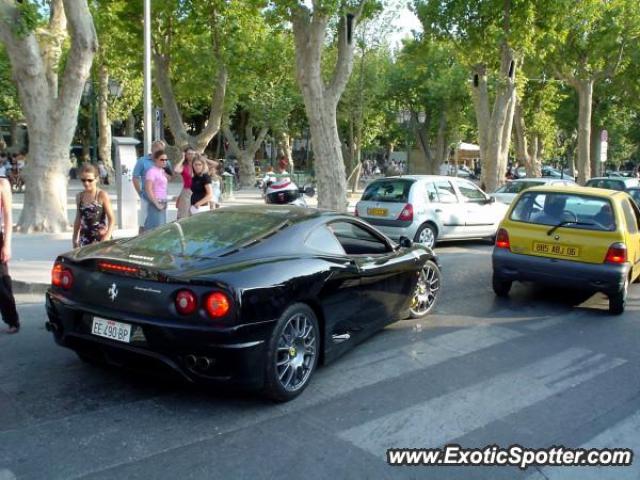 Ferrari 360 Modena spotted in St Tropez, France