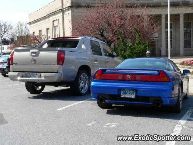 Acura NSX spotted in Greenwich, Connecticut