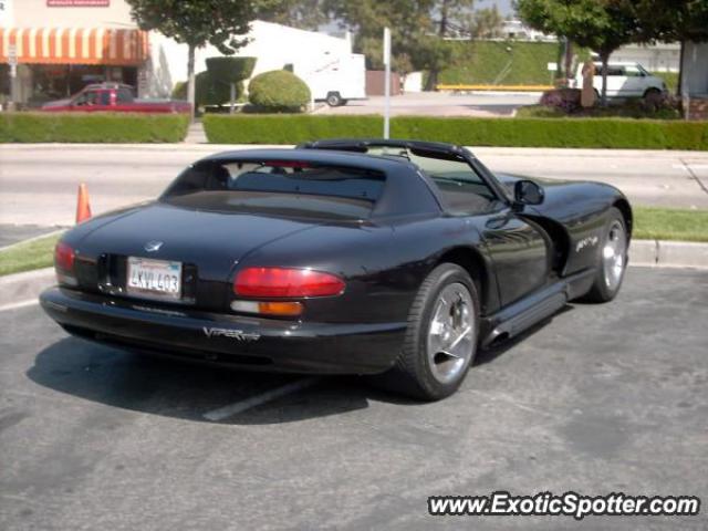 Dodge Viper spotted in Monrovia, California