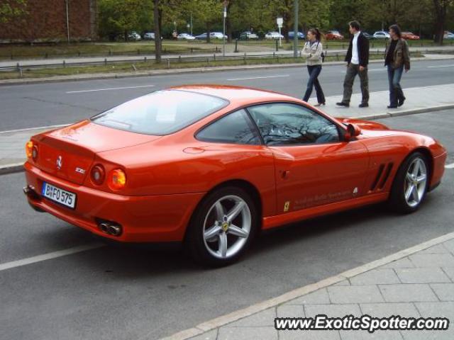 Ferrari 575M spotted in Berlin, Germany