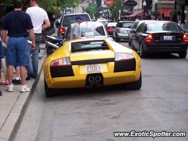 Lamborghini Murcielago spotted in Chicago, Illinois