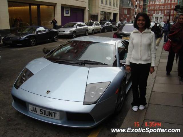 Lamborghini Murcielago spotted in London, United Kingdom