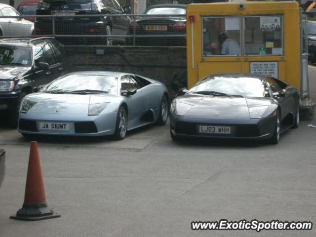 Lamborghini Murcielago spotted in London, United Kingdom