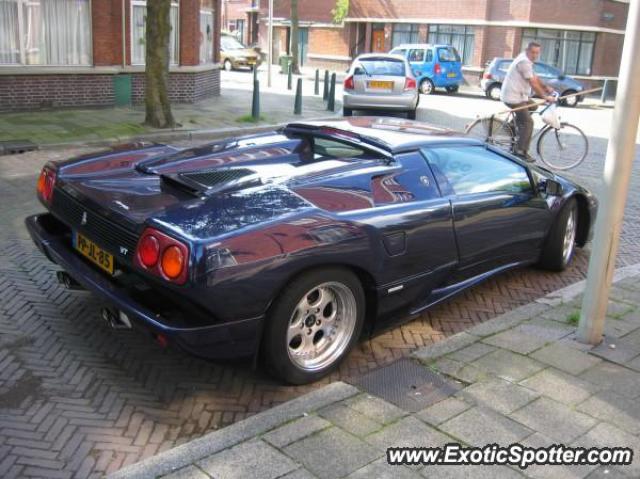 Lamborghini Diablo spotted in Den Haag, Netherlands