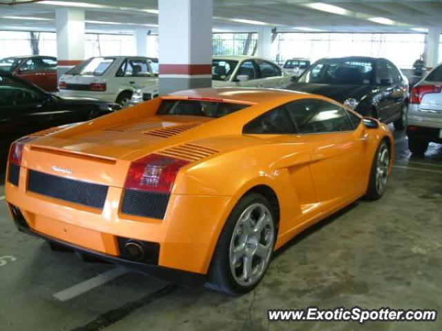 Lamborghini Gallardo spotted in Johannesburg, South Africa