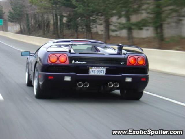 Lamborghini Diablo spotted in Tysons, Virginia