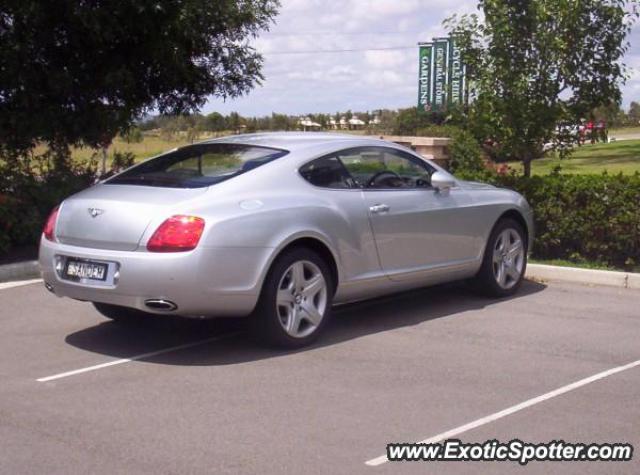 Bentley Continental spotted in Tumbi Umbi, Australia