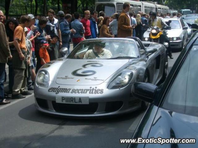 Porsche Carrera GT spotted in Vienna, Australia