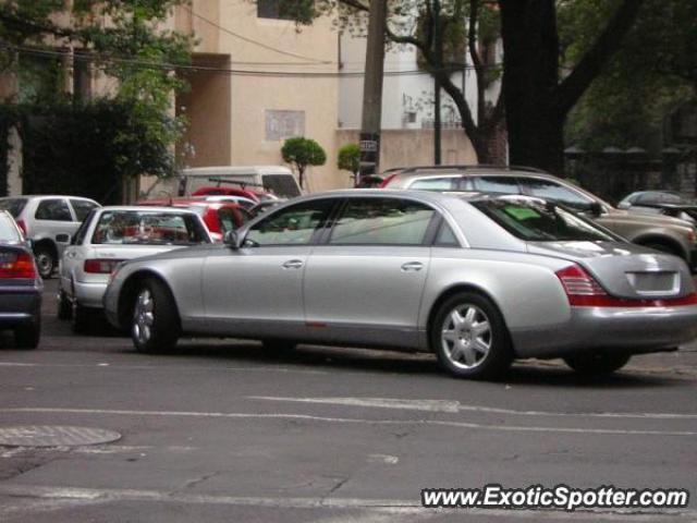 Mercedes Maybach spotted in Mexico City, Mexico