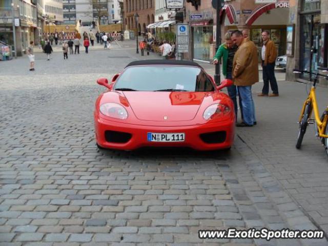 Ferrari 360 Modena spotted in Nuernurg, Germany