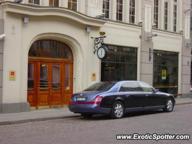 Mercedes Maybach spotted in Riga, Latvia