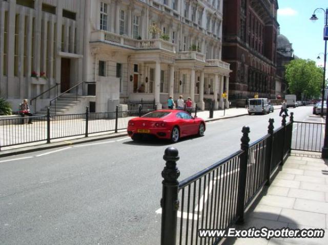 Ferrari 360 Modena spotted in London, United Kingdom